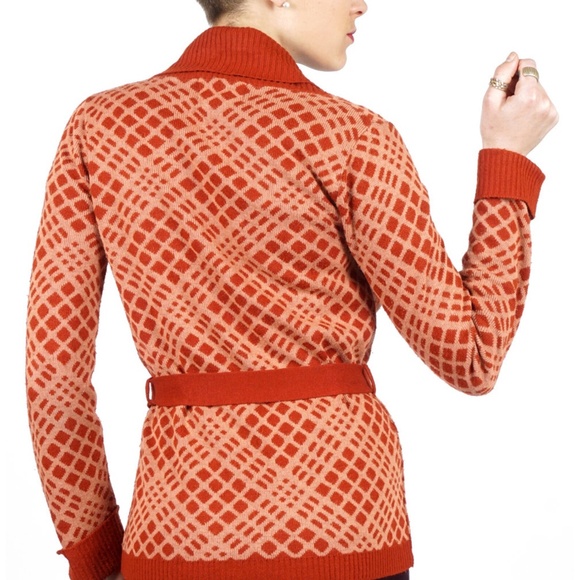 Vintage 1970’s Belted Cardigan by Bronson - Picture 4 of 5